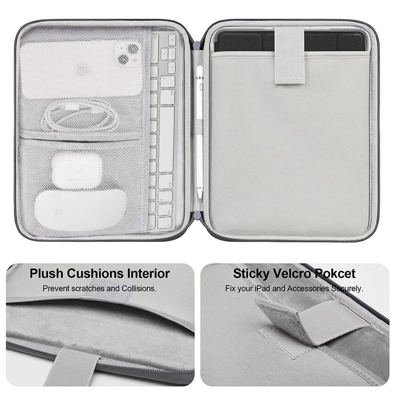 Housse Tablette 10-13'' | Protection Nylon Multi-Compartiments