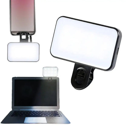 Lumière LED Portable pour Smartphone | Éclairage Visio & Selfie